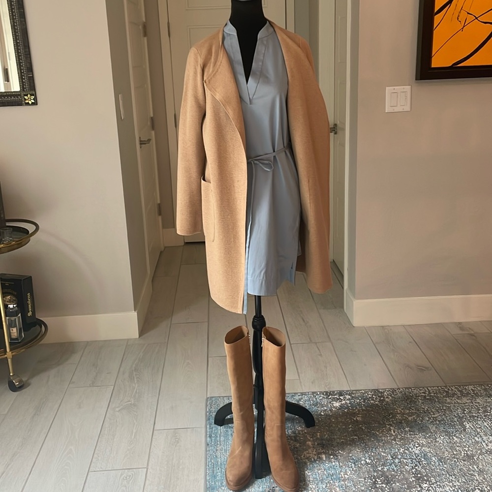 Rebecca Taylor Blue Shirt Dress Size XS NWT - Picture 10 of 12